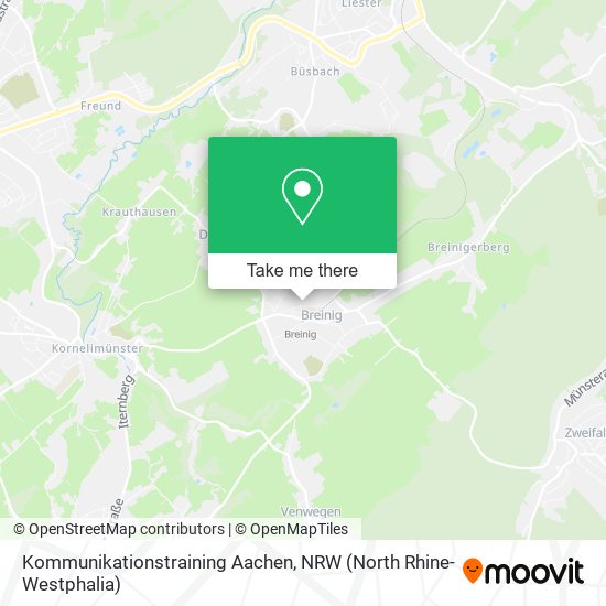 Kommunikationstraining Aachen map
