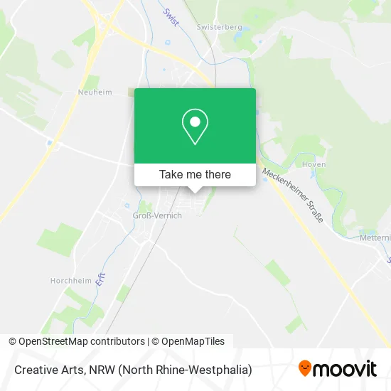 Карта Creative Arts