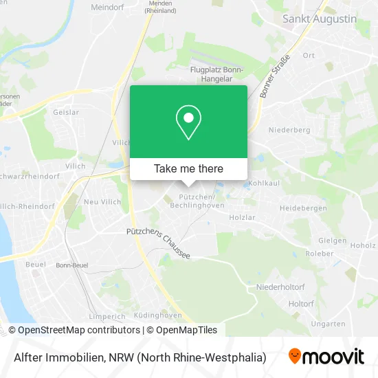 Карта Alfter Immobilien