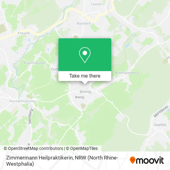 Карта Zimmermann Heilpraktikerin