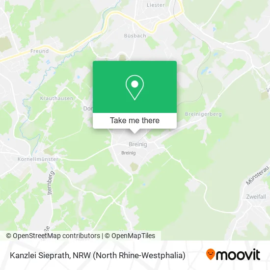 Карта Kanzlei Sieprath