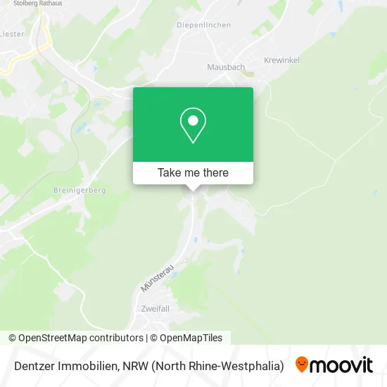 Dentzer Immobilien map