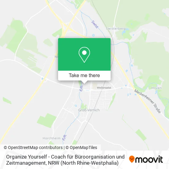 Карта Organize Yourself - Coach für Büroorganisation und Zeitmanagement