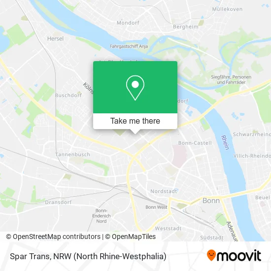 Spar Trans map