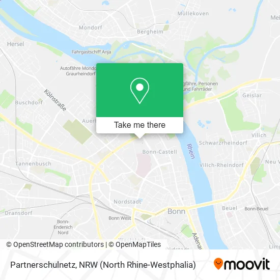 Карта Partnerschulnetz