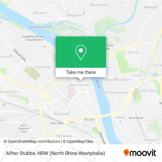 Карта Alfter Stubbe