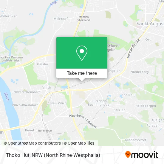 Карта Thoko Hut