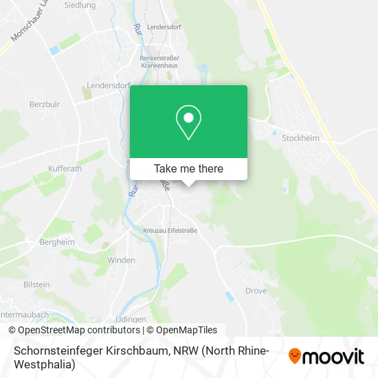 Карта Schornsteinfeger Kirschbaum