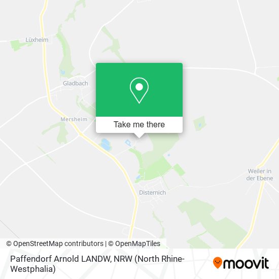 Paffendorf Arnold LANDW map