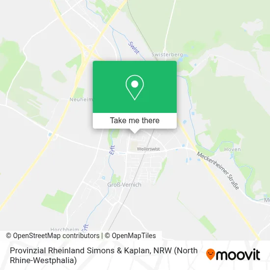 Provinzial Rheinland Simons & Kaplan map