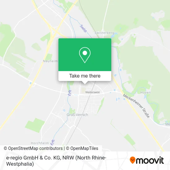 e-regio GmbH & Co. KG map