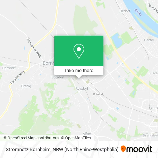 Карта Stromnetz Bornheim