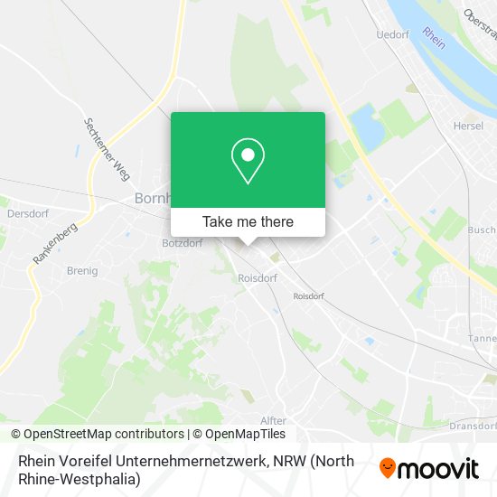 Rhein Voreifel Unternehmernetzwerk map