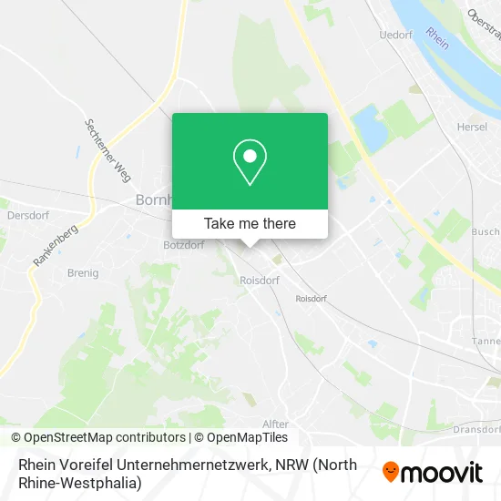 Rhein Voreifel Unternehmernetzwerk map