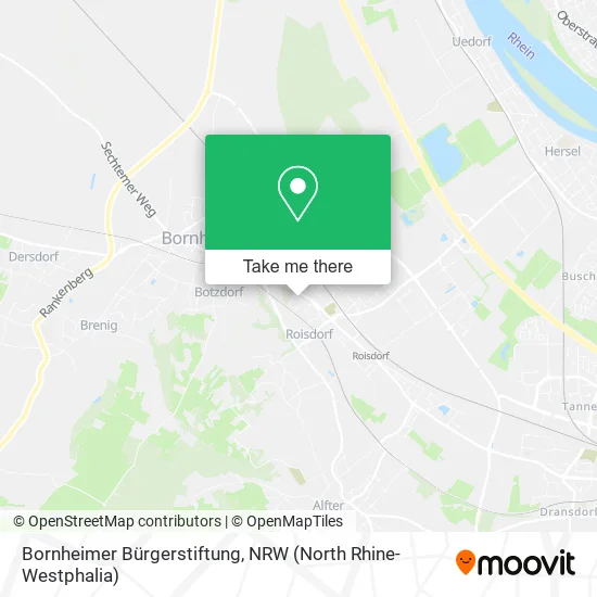 Карта Bornheimer Bürgerstiftung