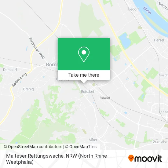 Карта Malteser Rettungswache