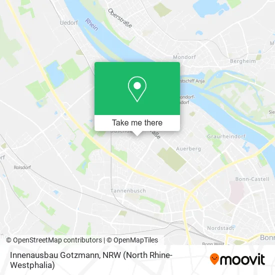 Innenausbau Gotzmann map