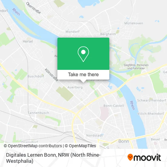 Карта Digitales Lernen Bonn