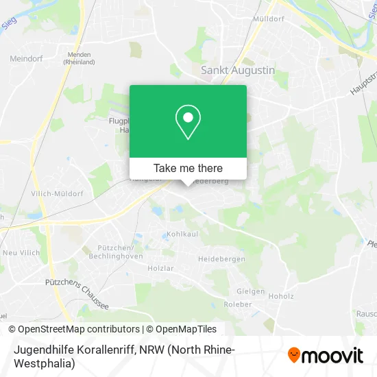 Карта Jugendhilfe Korallenriff