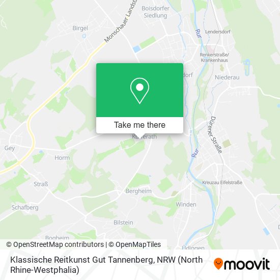 Klassische Reitkunst Gut Tannenberg map