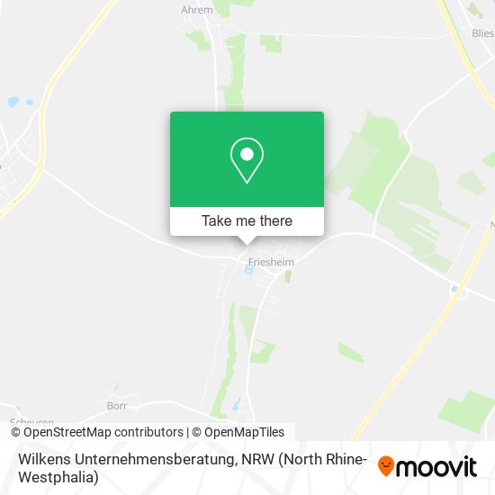 Wilkens Unternehmensberatung map