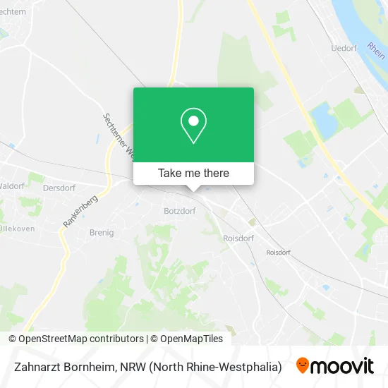 Карта Zahnarzt Bornheim