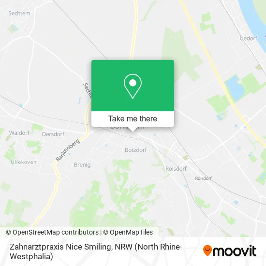 Zahnarztpraxis Nice Smiling map