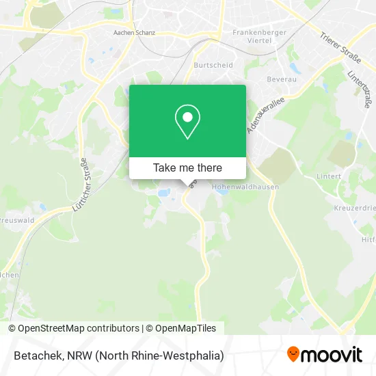 Карта Betachek