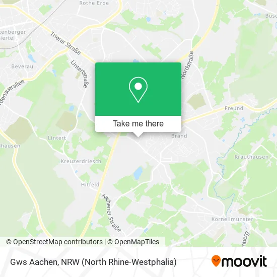 Карта Gws Aachen