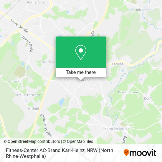 Fitness-Center AC-Brand Karl-Heinz map