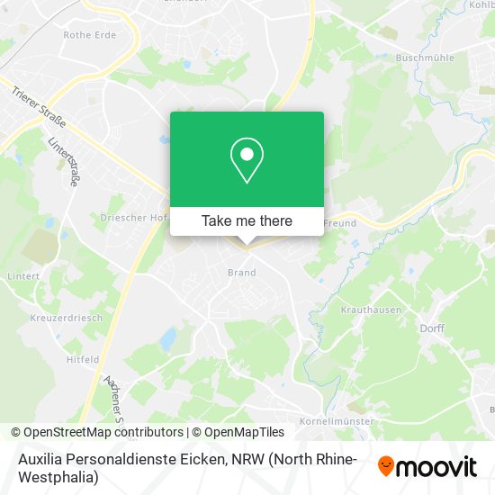 Auxilia Personaldienste Eicken map