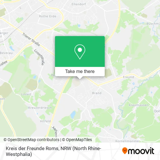 Kreis der Freunde Roms map