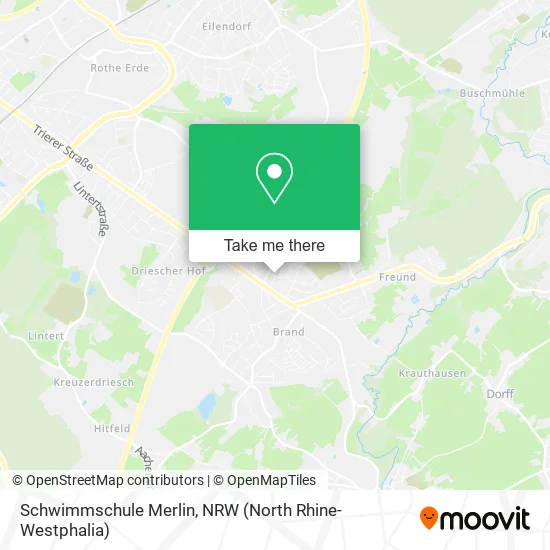 Карта Schwimmschule Merlin