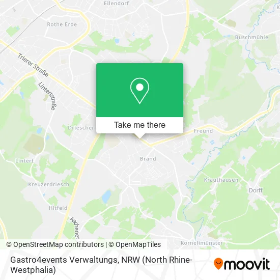 Карта Gastro4events Verwaltungs