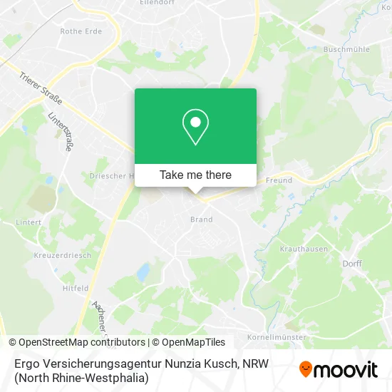 Карта Ergo Versicherungsagentur Nunzia Kusch