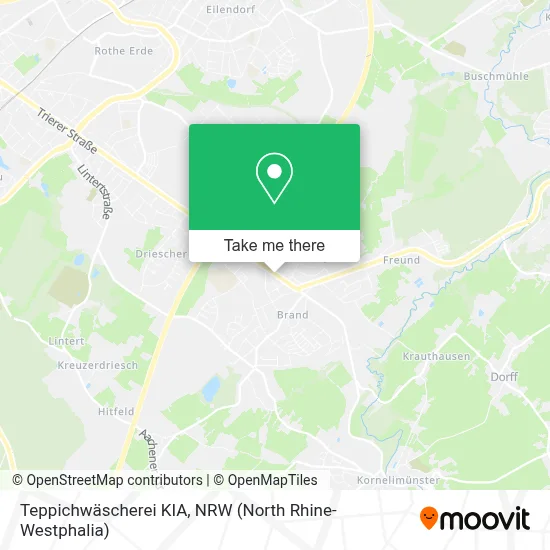 Teppichwäscherei KIA map