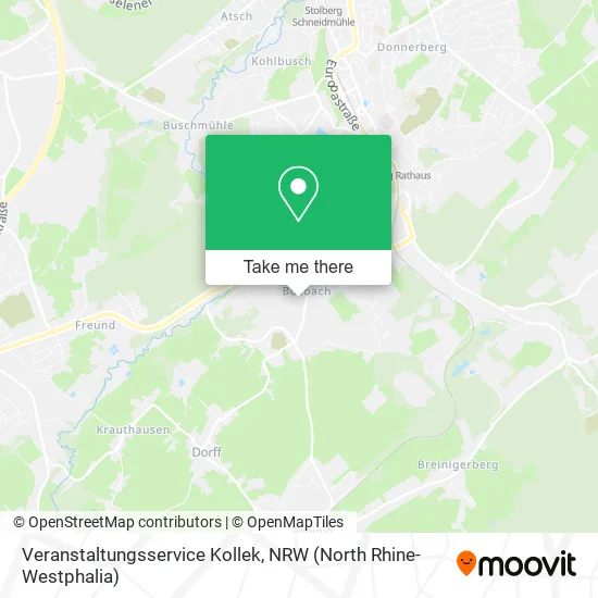 Карта Veranstaltungsservice Kollek