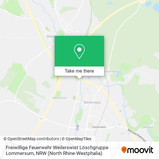Freiwillige Feuerwehr Weilerswist Löschgruppe Lommersum map