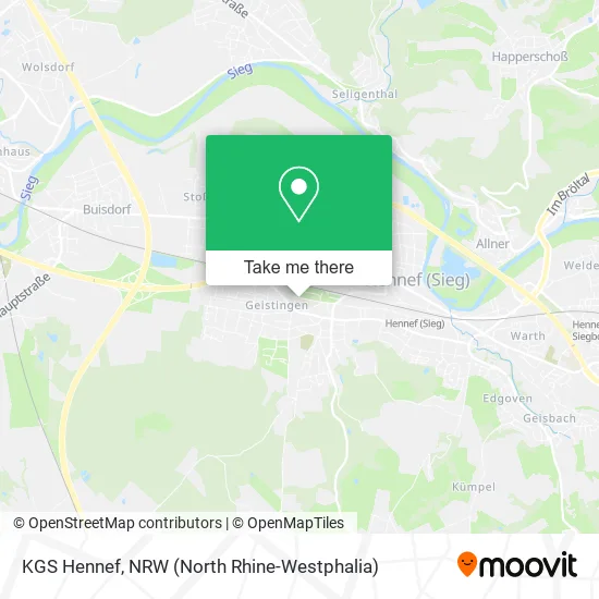 Карта KGS Hennef