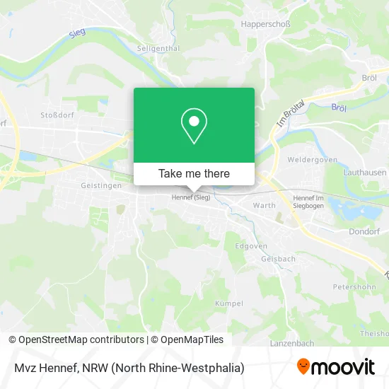 Карта Mvz Hennef