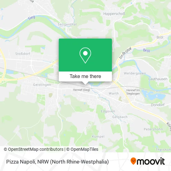 Карта Pizza Napoli