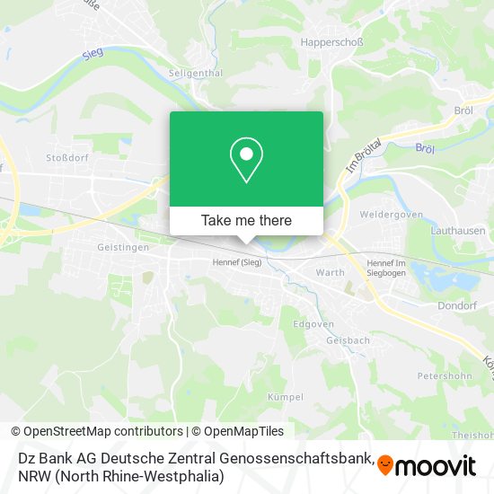 Dz Bank AG Deutsche Zentral Genossenschaftsbank map