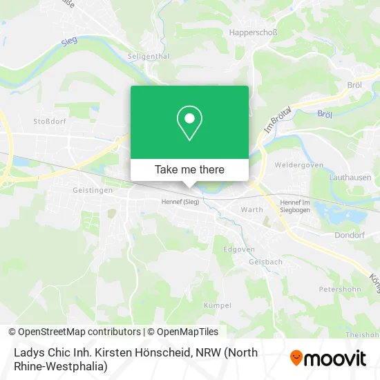 Ladys Chic Inh. Kirsten Hönscheid map