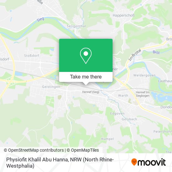 Physiofit Khalil Abu Hanna map