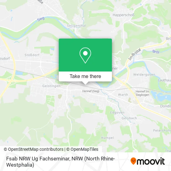 Карта Fsab NRW Ug Fachseminar