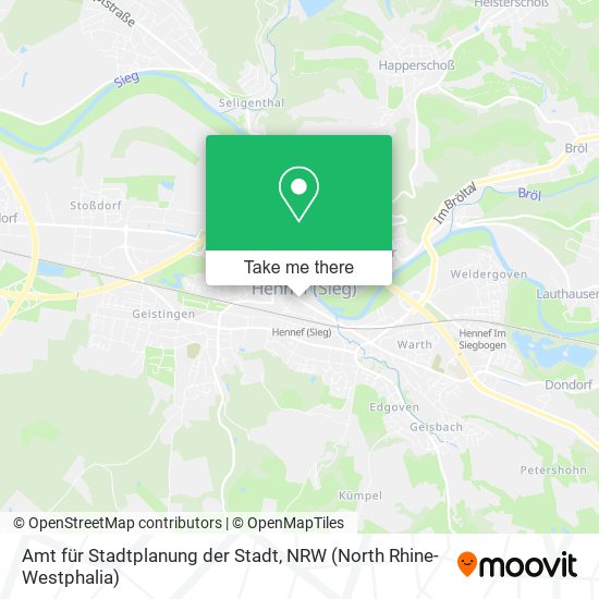 Amt für Stadtplanung der Stadt map