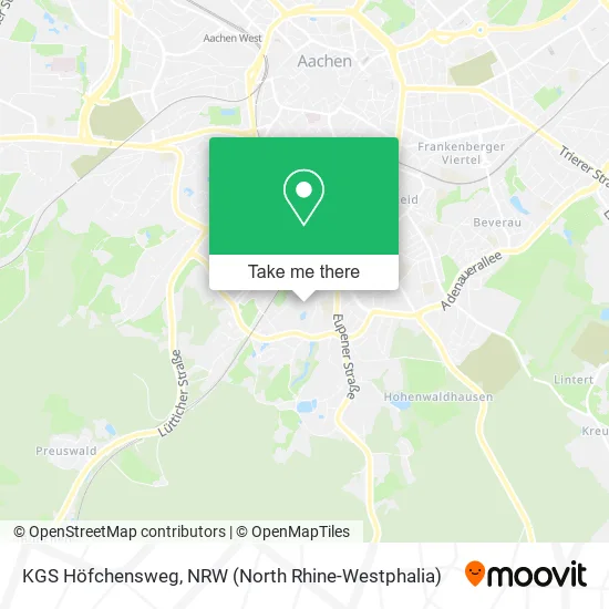 KGS Höfchensweg map