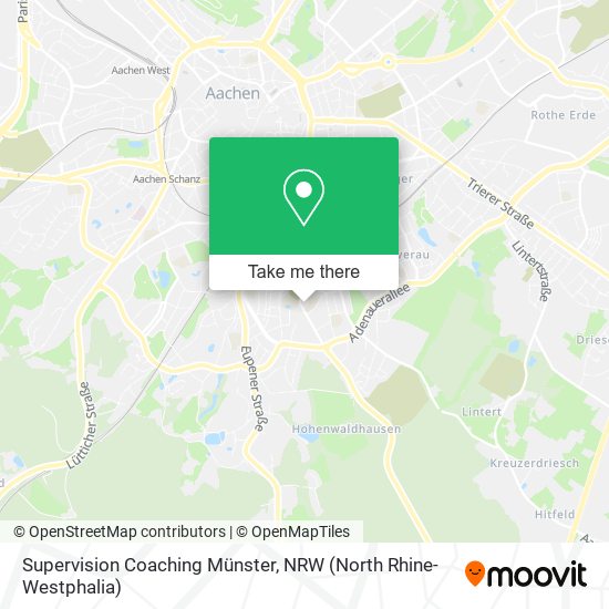 Supervision Coaching Münster map