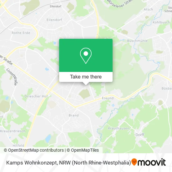 Карта Kamps Wohnkonzept