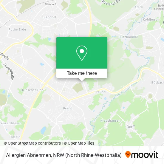 Allergien Abnehmen map